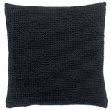 cuscino riciclato maia caviale, colore caviale, taglia 45 x 45. cuscino da interno elegante, perfetto per arredare soggiorno o camera da letto