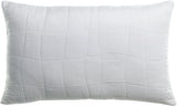 cuscino riciclato titou bianco, colore bianco, taglia 30 x 50. cuscino da interno elegante, perfetto per arredare soggiorno o camera da letto