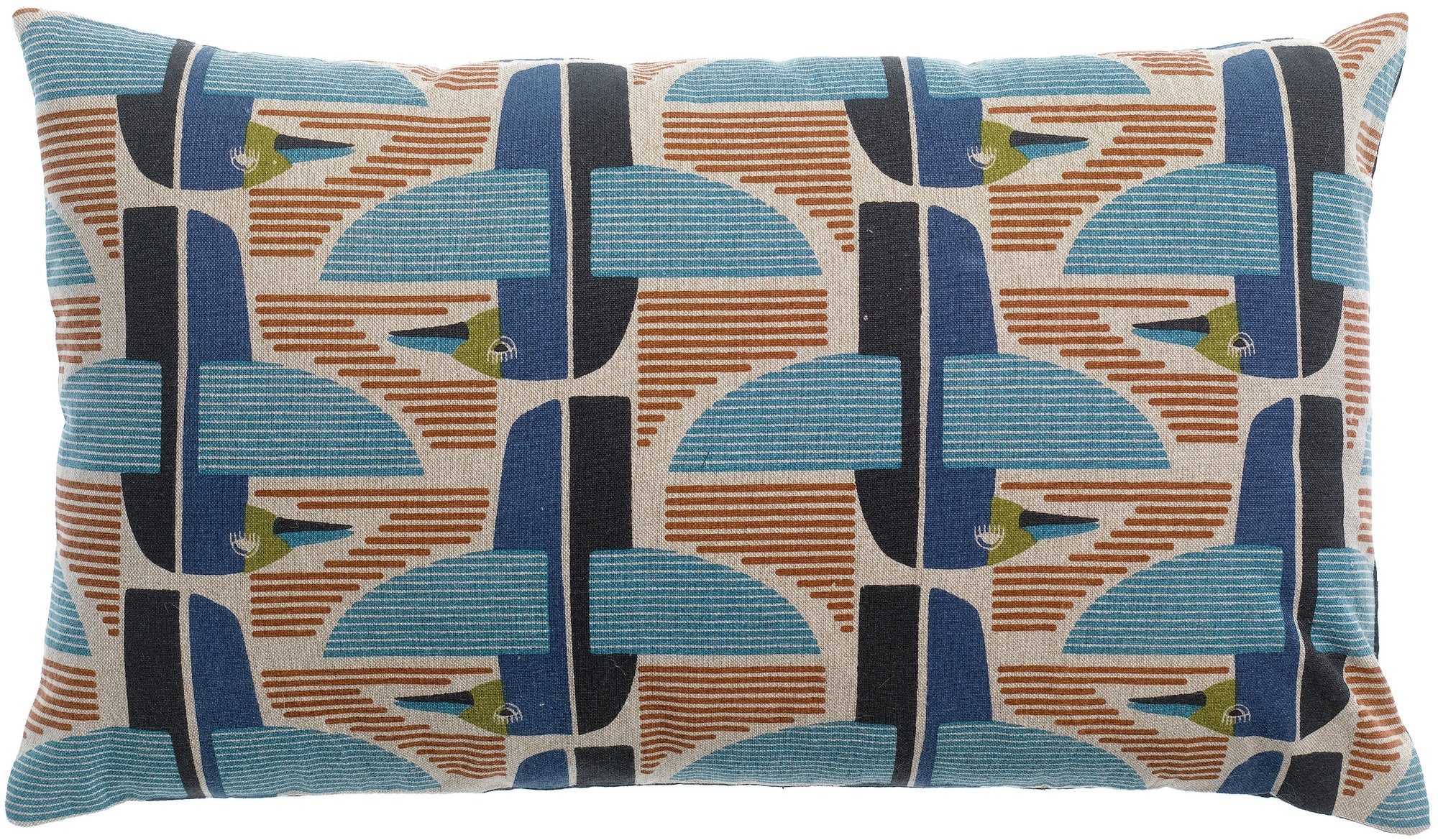 cuscino stampato farel multico, colore multico, taglia 30 x 50. cuscino da interno elegante, perfetto per arredare soggiorno o camera da letto