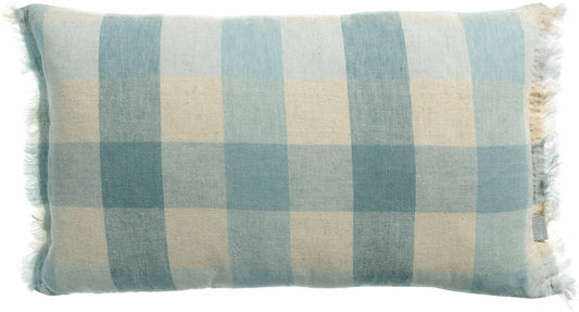 cuscino stampato kate nontiscordardimé, colore nontiscordardimé, taglia 30 x 50. cuscino da interno elegante, perfetto per arredare soggiorno o camera da letto