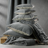 cuscino tinta unita elise mais, colore mais, taglia 40 x 65. ideale come complemento d’arredo su divani, poltrone o letti