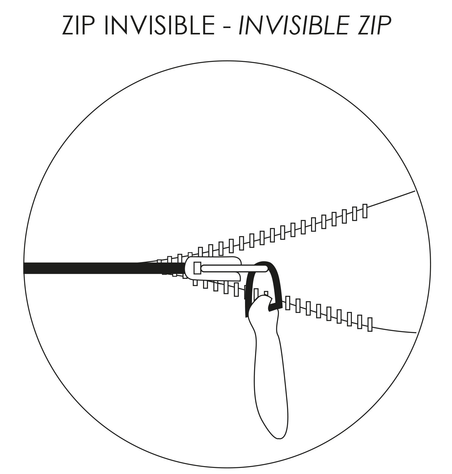 cuscino tinta unita zeff touareg, colore touareg, taglia 40 x 65. dettaglio tecnico della chiusura del cuscino