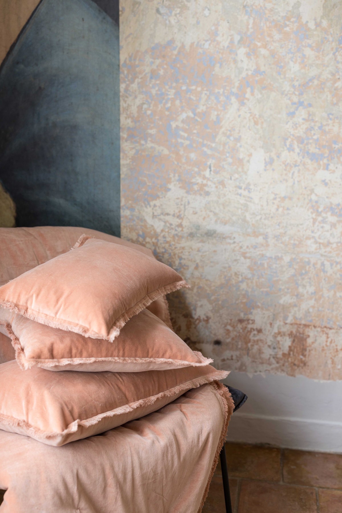 cuscino tinta unita fara dragée, colore dragée, taglia 40 x 65. imbottitura soffice per un comfort quotidiano