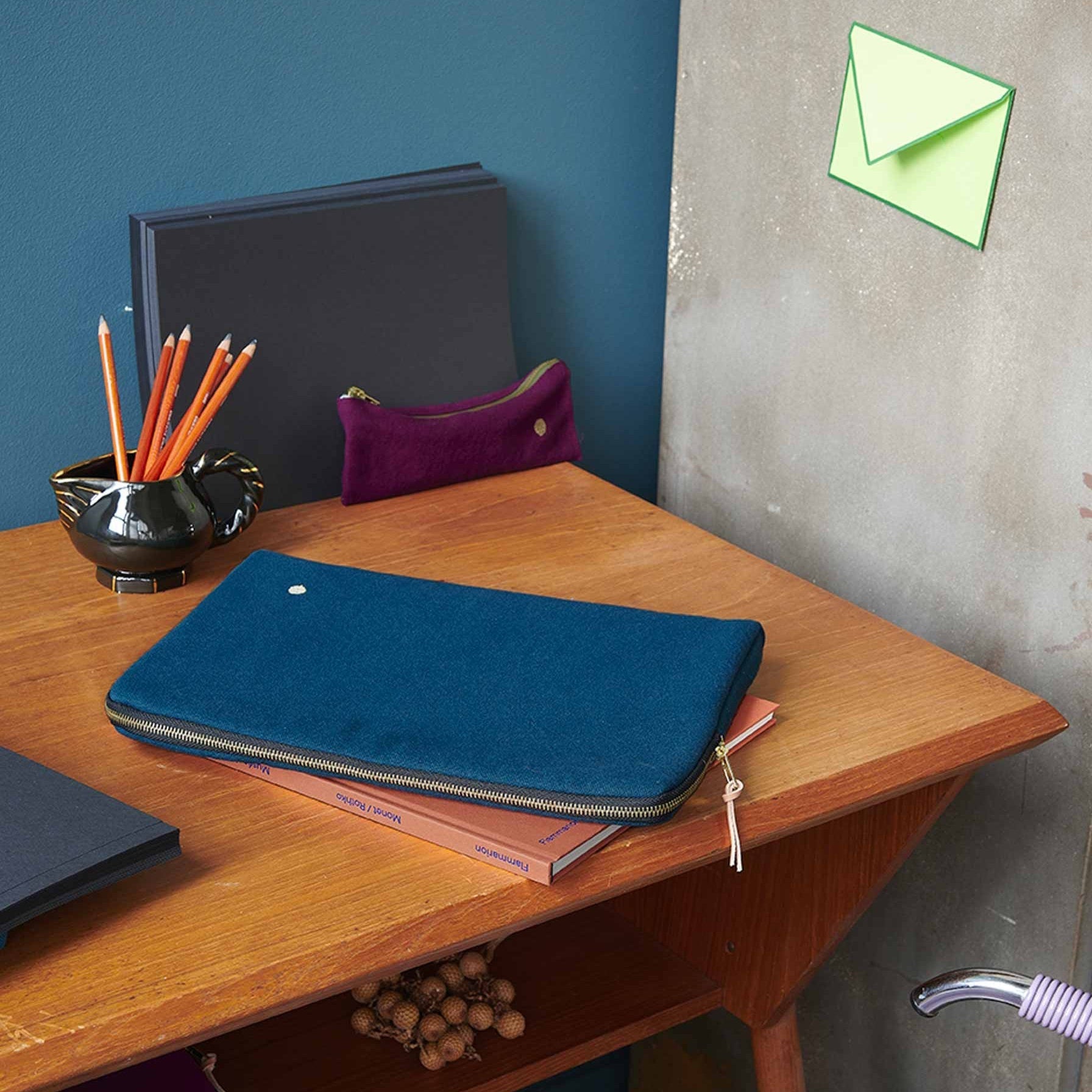 custodia per computer iona uragano, colore uragano, taglia 13-14"". custodia elegante e resistente per computer portatile