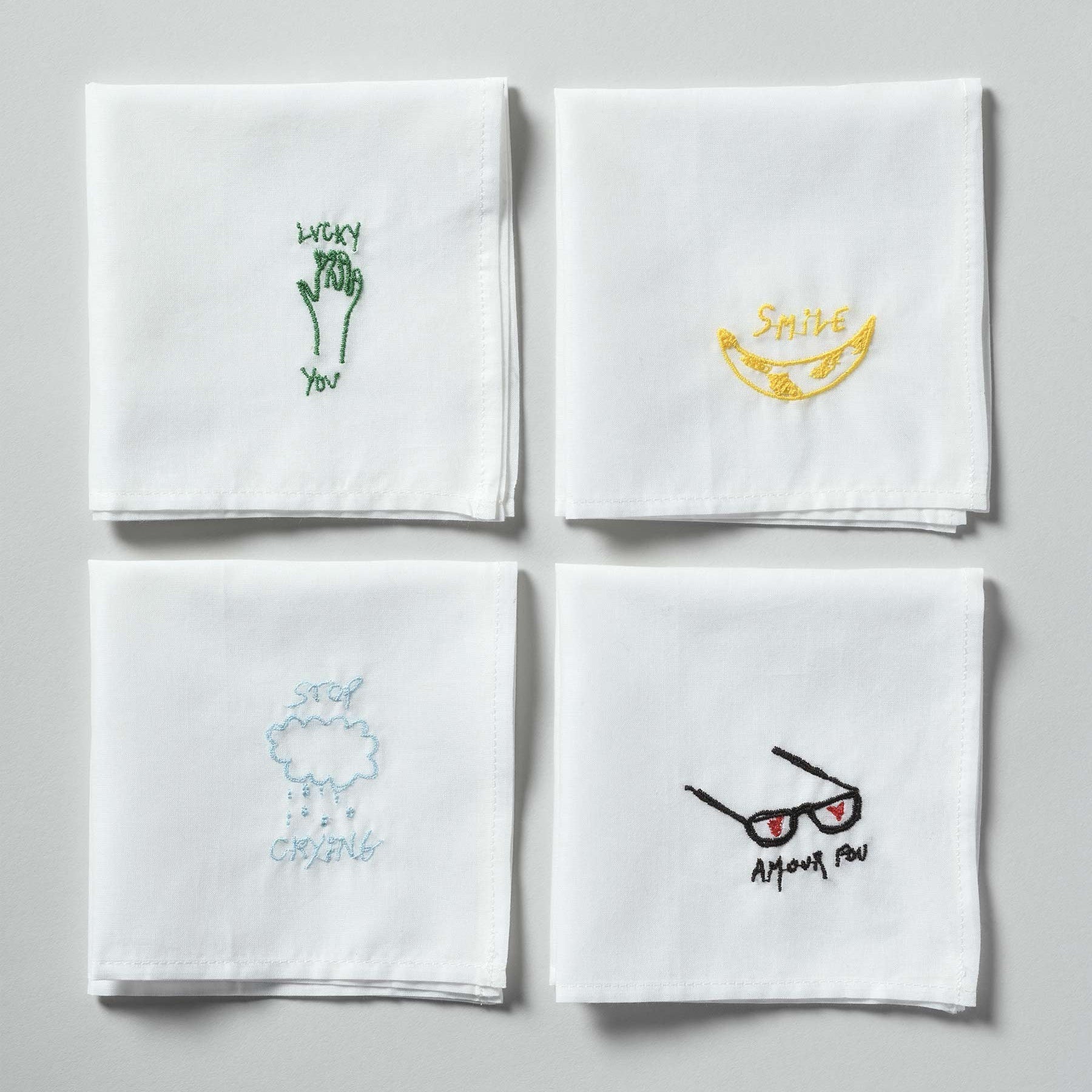 fazzoletto hankie amour nero, colore nero, taglia 25 x 25. dettaglio del prodotto da bagno