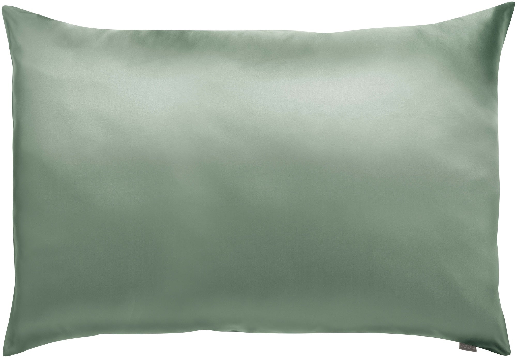 federa ashley verde grigio, colore verde grigio, taglia 50 x 75. federa per cuscino in tessuto naturale mostrata su fondo neutro