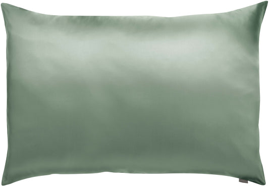 federa ashley verde grigio, colore verde grigio, taglia 50 x 75. federa per cuscino in tessuto naturale mostrata su fondo neutro