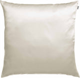 federa ashley neve, colore neve, taglia 65 x 65. federa per cuscino in tessuto naturale mostrata su fondo neutro