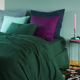 federa celeste pioggia viola, colore pioggia viola, taglia 50 x 70. tessuto resistente ai lavaggi e piacevole al tatto per un uso quotidiano