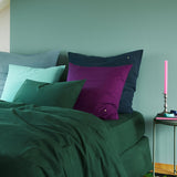 federa celeste diabolo, colore diabolo, taglia 50 x 70. tessuto resistente ai lavaggi e piacevole al tatto per un uso quotidiano