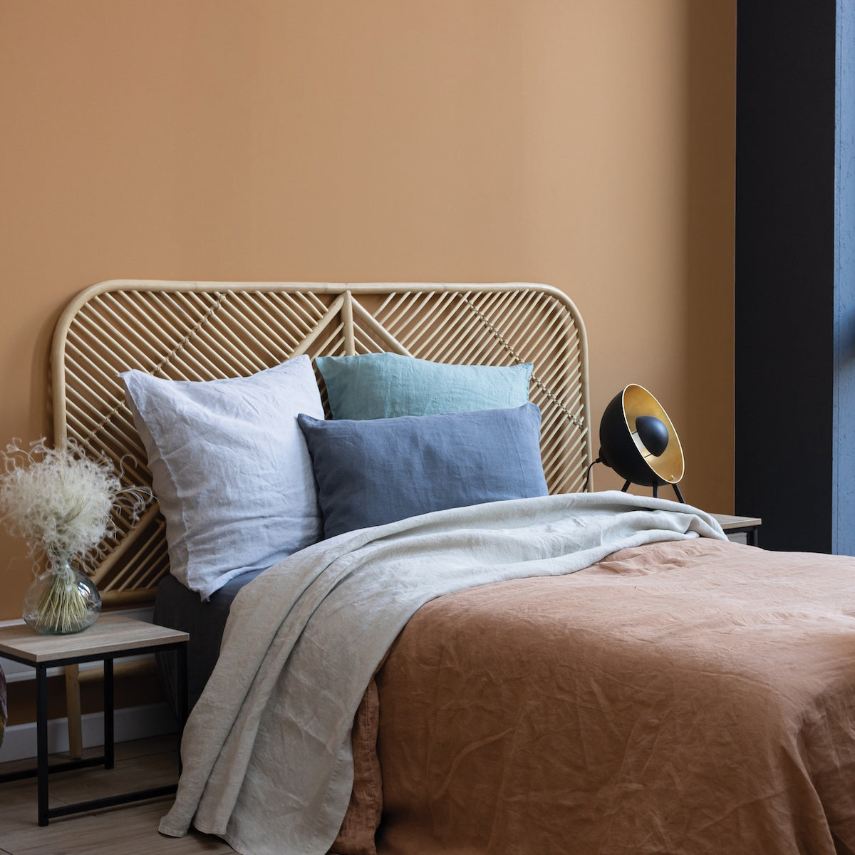 federa kala lino, colore lino, taglia 65 x 65. design sobrio ed elegante, ideale per ogni stile di camera da letto