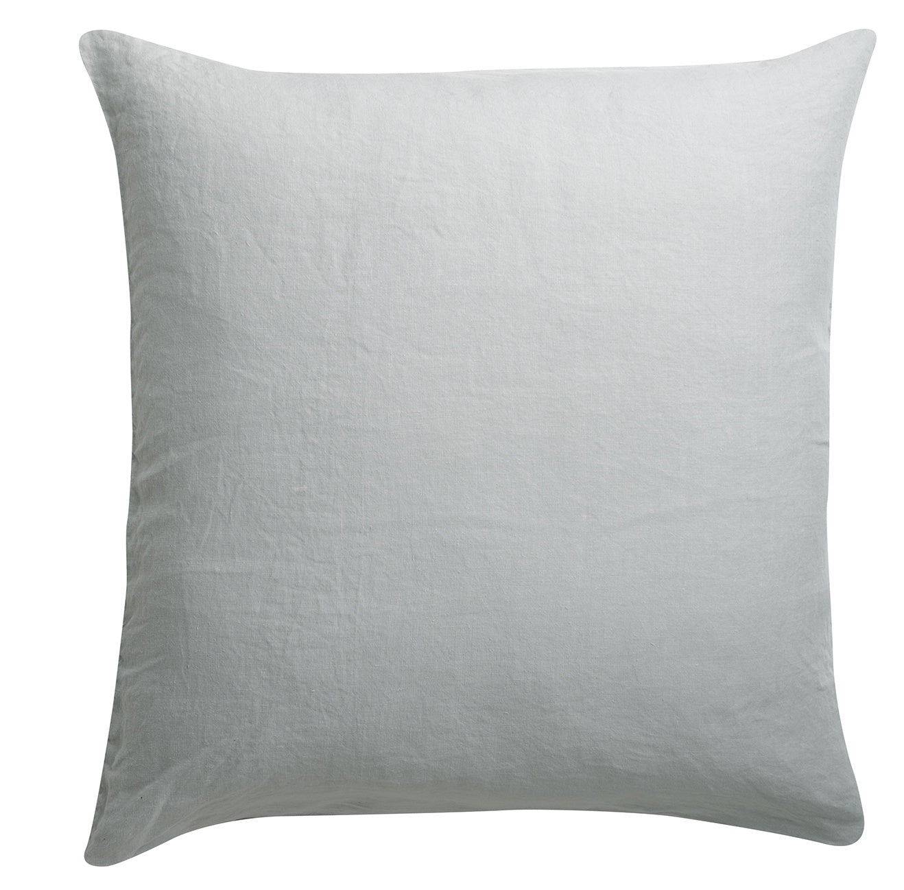 federa kala perla, colore perla, taglia 65 x 65. federa per cuscino in tessuto naturale mostrata su fondo neutro