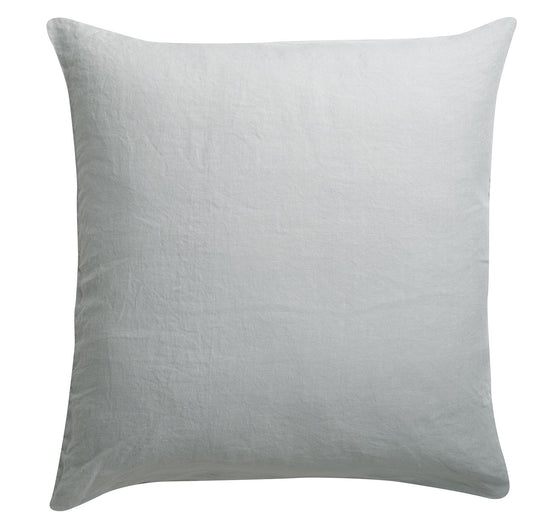 federa kala perla, colore perla, taglia 65 x 65. federa per cuscino in tessuto naturale mostrata su fondo neutro