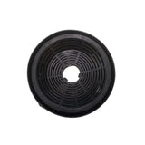 kit 2 pezzi filtro carbone per cappe eolo e tornado 60, dettaglio della struttura metallica o in carbone attivo