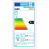 giove forno incasso elettrico multifunzione inox timer meccanico, dettaglio della manopola e del pannello comandi