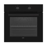 forno elettrico statico samet zeus2 da incasso 6 funzioni nero classe a, forno da incasso dal design moderno e compatto