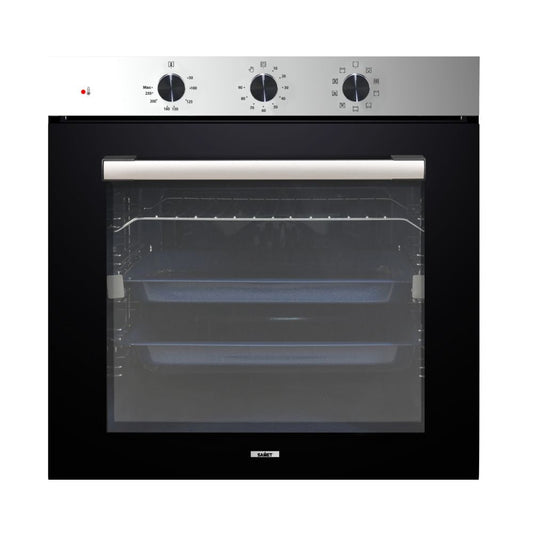 samet forno multifunzione 85 lt vinland85 inox, forno da incasso dal design moderno e compatto