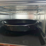 luxell forno multifunzione 70 litri lx-9645 nero inox, ideale per cucine senza incasso o case vacanze