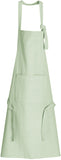grembiule da cucina ada celadon, colore celadon, taglia 72 x 85. grembiule su sfondo neutro per una visione chiara del prodotto