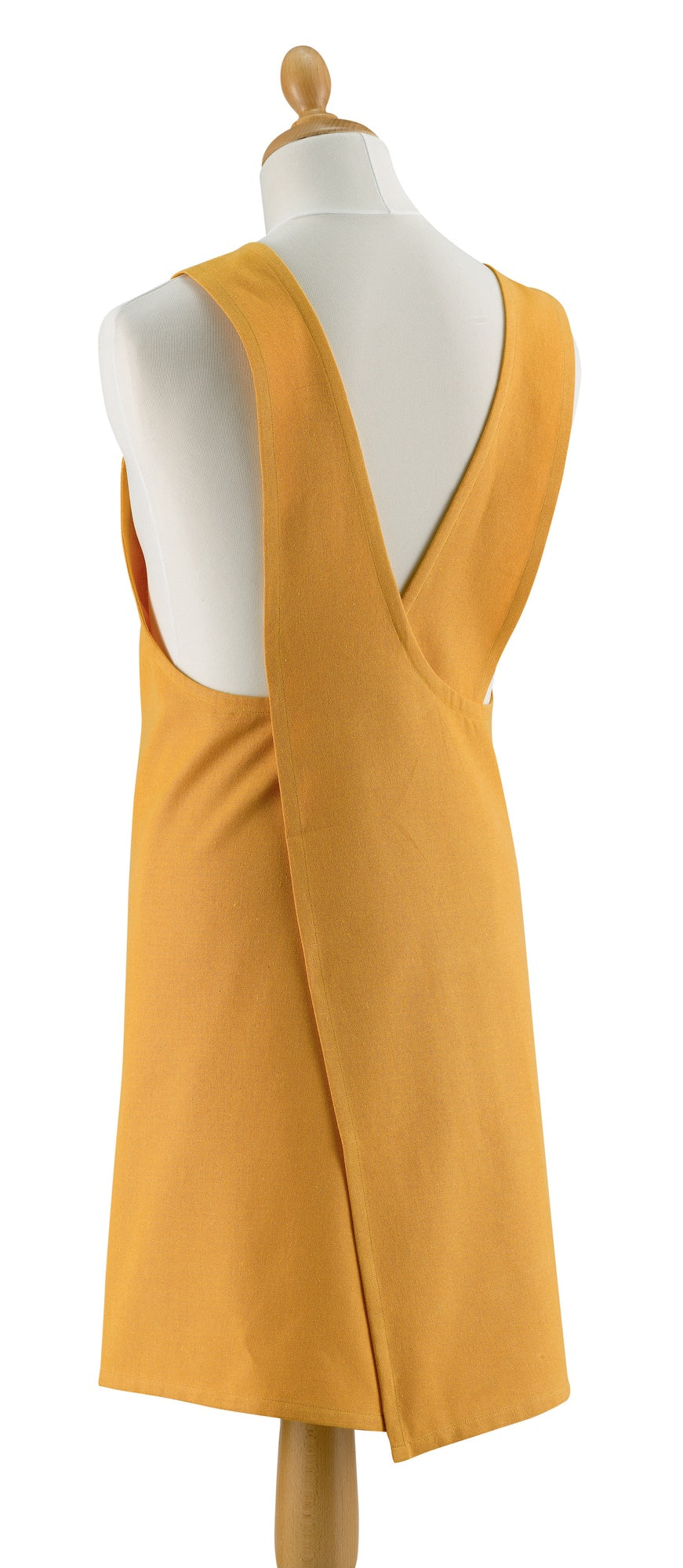 grembiule da cucina gen girasole, colore girasole, taglia 120 x 85. realizzato in 80% cotone riciclato 20% poliestere, resistente e comodo per l’uso quotidiano in cucina