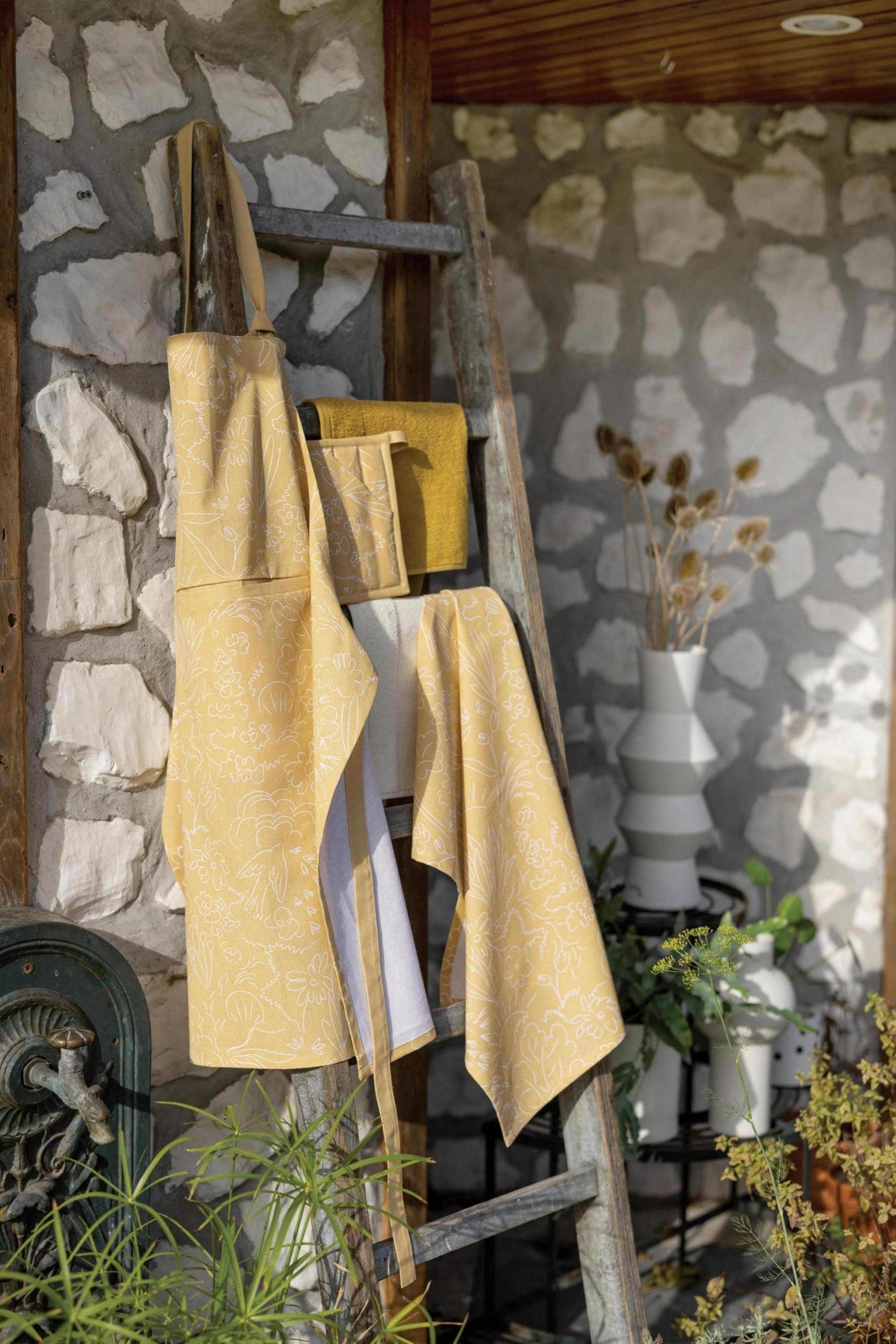 grembiule da cucina bio freedom bambù, colore bambù, taglia 72 x 85. ideale per cucinare con stile e protezione