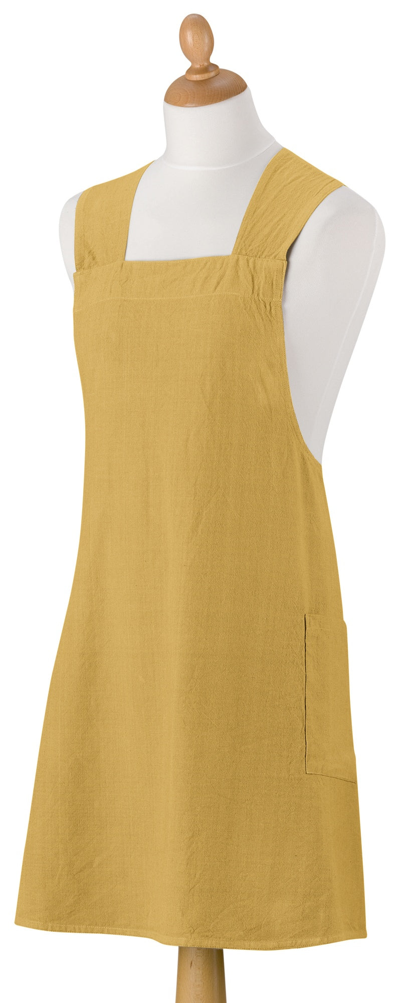 grembiule da cucina giapponese riciclato haru badiane, colore badiane, taglia 78 x 100. grembiule su sfondo neutro per una visione chiara del prodotto