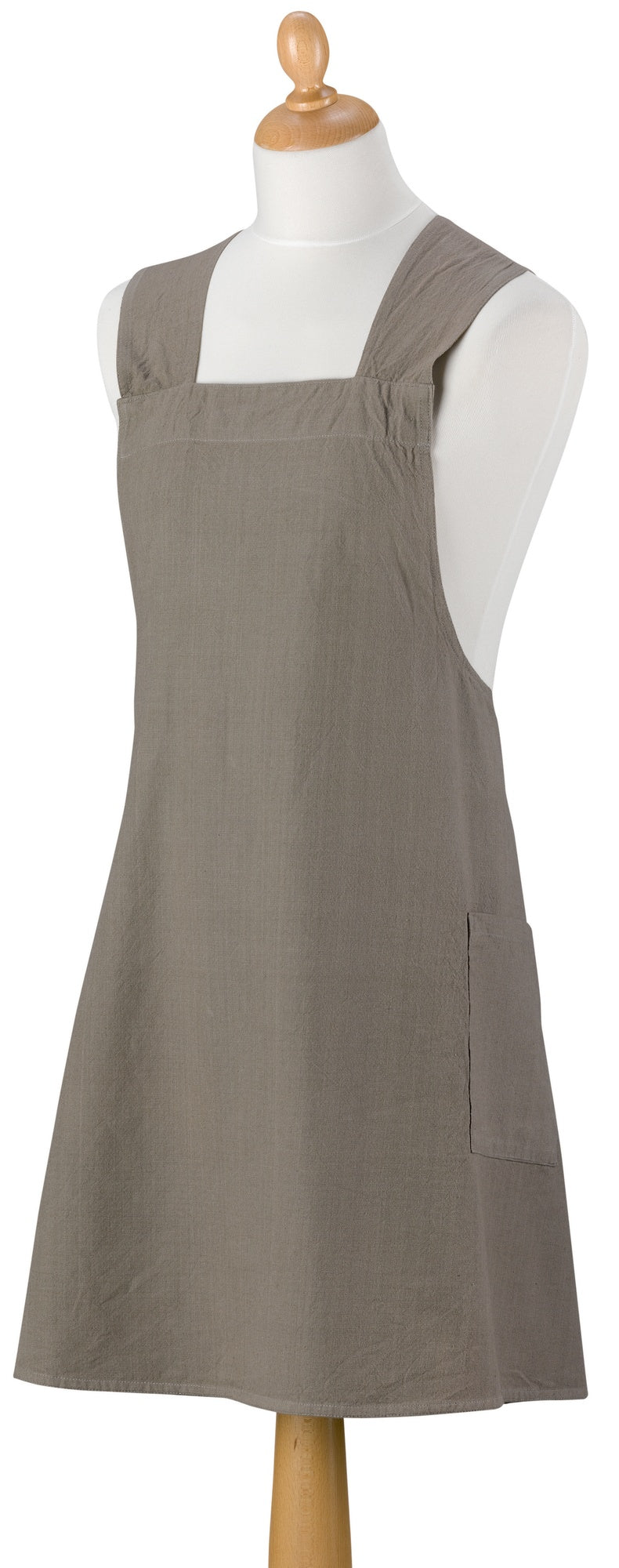 grembiule da cucina giapponese riciclato haru ombra, colore ombra, taglia 78 x 100. grembiule su sfondo neutro per una visione chiara del prodotto