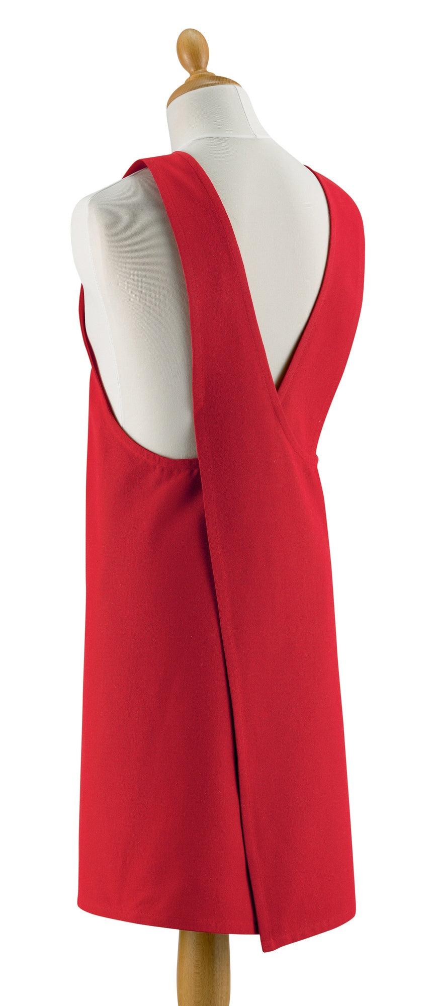 grembiule da cucina giapponese riciclato tour eiffel rosso, colore rosso, taglia 125 x 85. realizzato in 80% cotone riciclato 20% poliestere, resistente e comodo per l’uso quotidiano in cucina