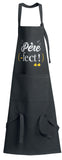 grembiule da cucina riciclato pere-fect nero, colore nero, taglia 72 x 90. grembiule su sfondo neutro per una visione chiara del prodotto