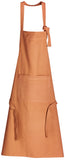 grembiule da cucina riciclato ada caramello, colore caramello, taglia 72 x 85. grembiule su sfondo neutro per una visione chiara del prodotto