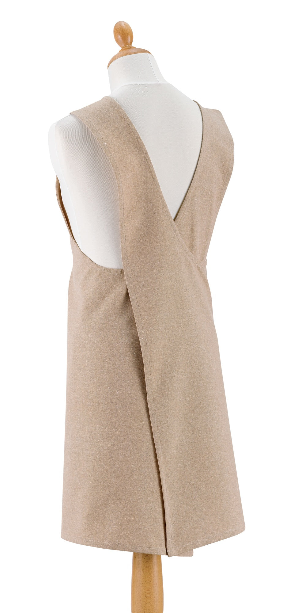 grembiule da cucina riciclato gen naturale, colore naturale, taglia 120 x 85. realizzato in 80% cotone riciclato 20% poliestere, resistente e comodo per l’uso quotidiano in cucina