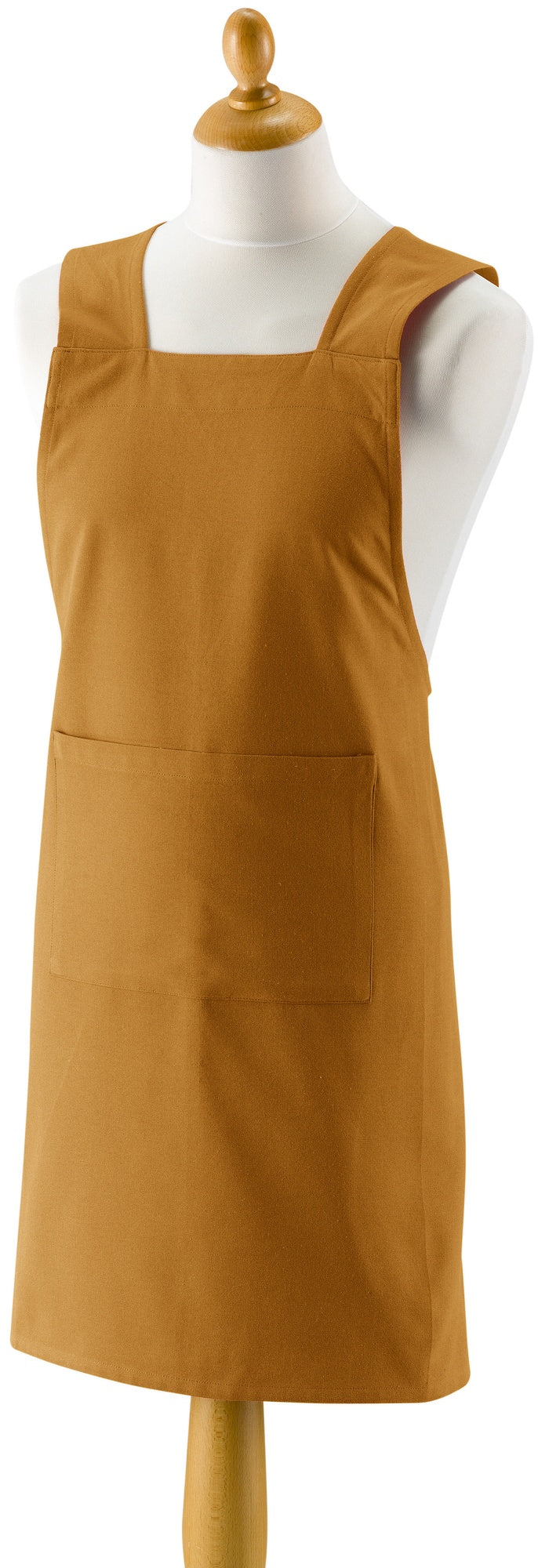 grembiule da cucina riciclato gen ambra, colore ambra, taglia 120 x 85. grembiule su sfondo neutro per una visione chiara del prodotto