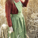 grembiule da cucina riciclato eva verde, colore verde, taglia 95 x 85. ideale per cucinare con stile e protezione