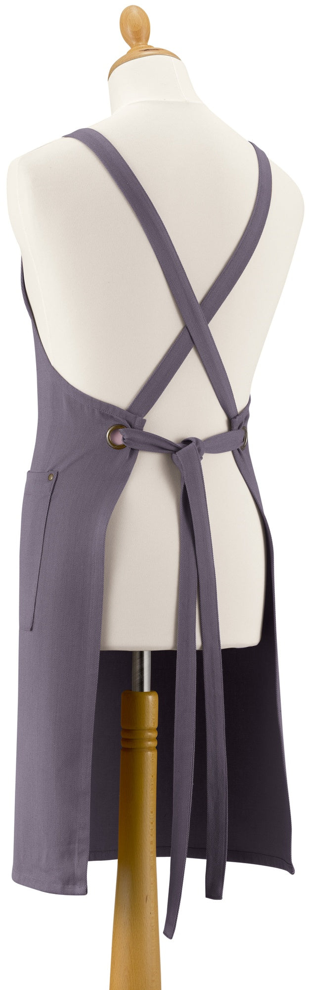 grembiule da cucina riciclato con tasche artisan ombra, colore ombra, taglia 72 x 85. realizzato in 100% cotone riciclato, resistente e comodo per l’uso quotidiano in cucina