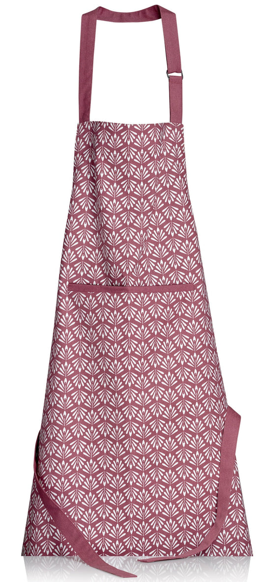 grembiule da cucina cerato pompei orchidea, colore orchidea, taglia 72 x 85. grembiule su sfondo neutro per una visione chiara del prodotto