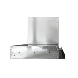 cappa integrata sottopensile samet kripto60 luce led 3 livelli velocità inox classe d, gruppo assemblato per dimostrazione del funzionamento