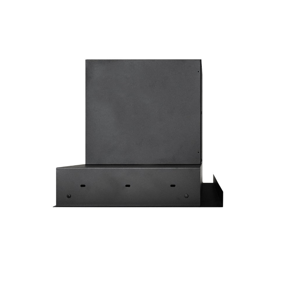 cappa integrata sottopensile samet kripto90 luce led 3 livelli velocità colore nero classe d, gruppo assemblato per dimostrazione del funzionamento