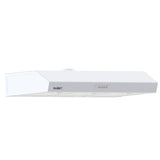 samet gruppo cappa sottopensile tornado 90 luce led potenza aspirante 280 m3/h bianco classe d, gruppo tecnico per mobili visto frontalmente