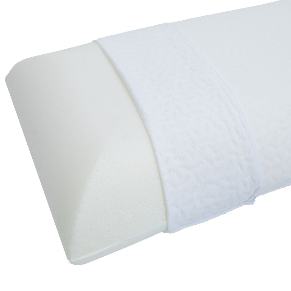 guanciale memory high in maglina premium h.18, ideale per chi dorme di lato, schiena o pancia