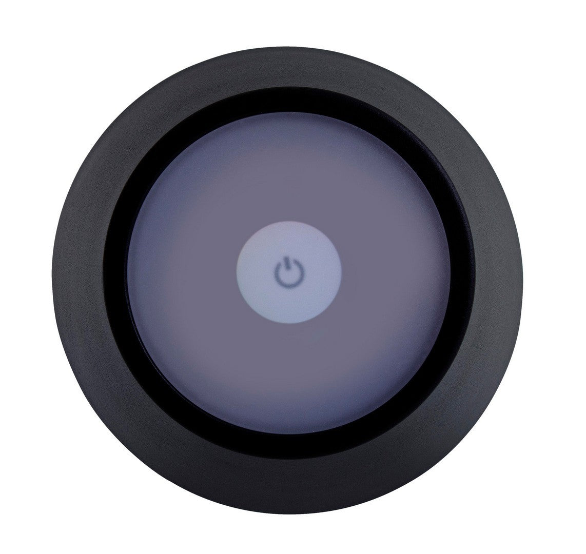 lampada etna a led nera, illuminazione da giardino a basso consumo energetico