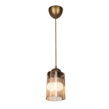 lampada da soffitto optical mdl3749 con paralume triangolo in plastica ambrato, vista dal basso del paralume in metallo, vetro o tessuto