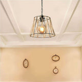 lampada a sospensione evren asz0881 metallo nero e corda, cavo regolabile per adattarsi a soffitti di diverse altezze