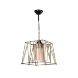 lampada a sospensione likya asz0990 in metallo nero e corda, lampada a sospensione con luce diretta, perfetta per tavolo da pranzo o cucina