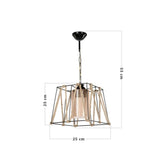 lampada a sospensione likya asz0990 in metallo nero e corda, ambientazione moderna con punto luce centrale sopra il tavolo