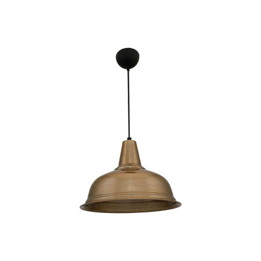 lampada a sospensione tampa asz1343 con diffusore bronzo, lampada a sospensione con luce diretta, perfetta per tavolo da pranzo o cucina