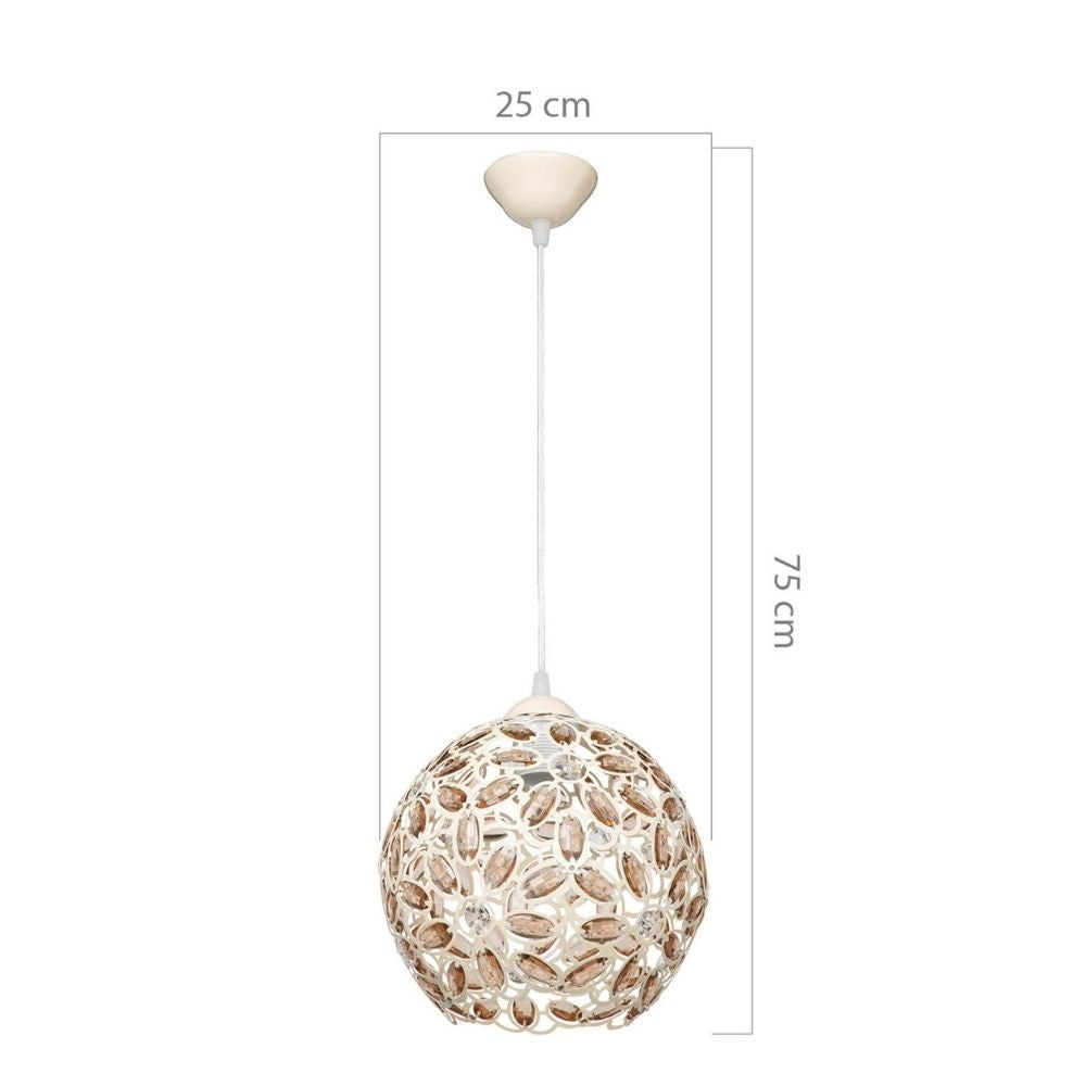 lampada a sospensione badem asz0993 in vetro soffiato, ambientazione moderna con punto luce centrale sopra il tavolo