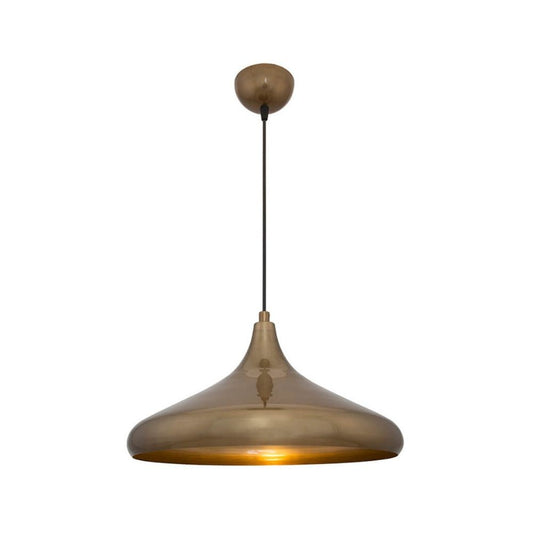 lampada a sospensione navada asz1345 metallo bronzo, lampada a sospensione con luce diretta, perfetta per tavolo da pranzo o cucina