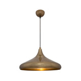 lampada a sospensione navada asz1345 metallo bronzo, lampada a sospensione con luce diretta, perfetta per tavolo da pranzo o cucina
