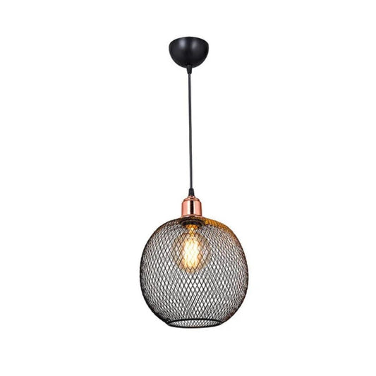 lampada a sospensione metallo traforato nero belin mdl4320, lampada a sospensione con luce diretta, perfetta per tavolo da pranzo o cucina