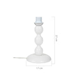 lampada da tavolo lagunah272877, design versatile per studi, camere da letto o salotti